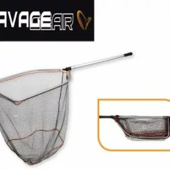 Savage Gear Pro Folding Rubber Landing Net